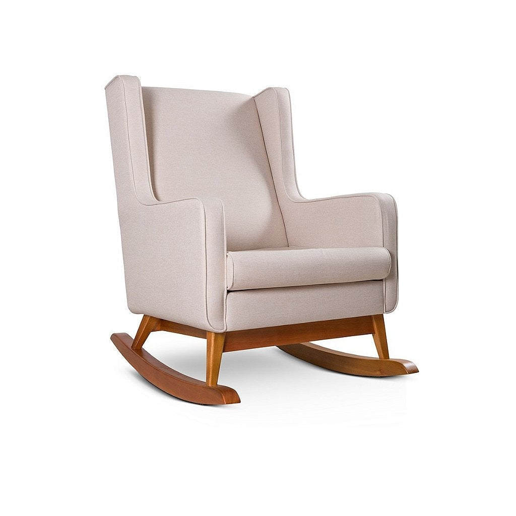 Poltrona Wind Base Balanço + Giro Madeira Sem Saia - 521